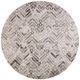 Feizy Asher Gray/Natural 8' x 8' Round Rug-0