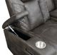 Mazin Furniture Tabor Brownish Gray Power Reclining Loveseat-3