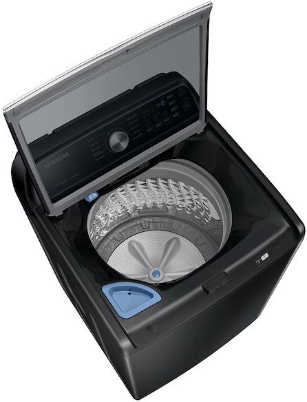 Samsung Brushed Black Laundry Pair-8
