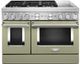 KitchenAid® 48" Avocado Cream Pro Style Dual Fuel Range with Griddle-0
