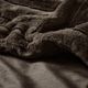Olliix by Madison Park Arctic Chocolate Ultra Plush Down Alternative Throw-1