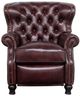 BarcaLounger® Presidential Wenlock Fudge Leather Manual Recliner-3