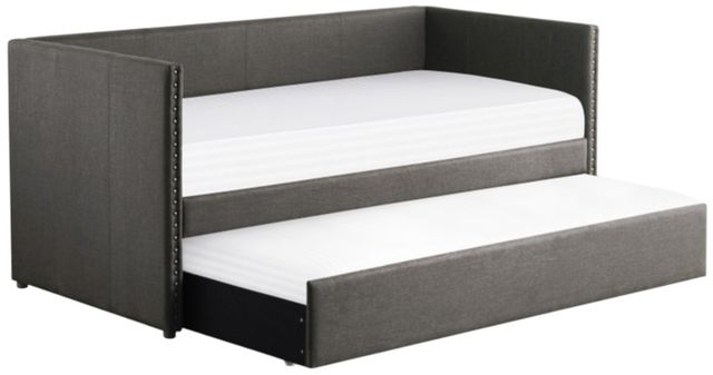 Homelegance® Therese Gray Daybed with Trundle-0