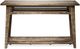 Riverside Furniture Rowan Rough-Hewn Gray Sofa Table with Metal Top Insert-0