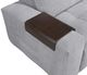 Homelegance® Tidal 5-Piece Gray Modular Sectional with Ottoman-5