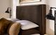 Vaughan-Bassett Lodge & Loft Dark Oak/Sedona Brown California King Upholstered Panel Bed-2