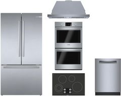 Bosch 5 Piece Stainless Steel Kitchen Package