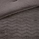 Olliix by Madison Park Sloan Grey King/California King Plush Down Alternative Comforter Mini Set-1