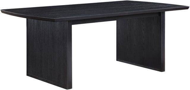 Coaster® Brookmead 7-Piece Black Extension Leaf Dining Table Set-2