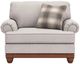 Signature Design by Ashley® Clearbrooke Sandstone Chair and a Half-1
