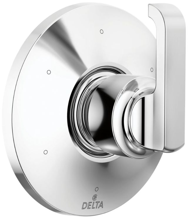 Delta Tetra® Lumicoat® Chrome 6-Setting Diverter Trim-0