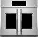 Monogram® Statement 30" Stainless Steel Single Electric Wall Oven with French Doors-0