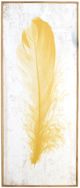 Classy Living Yellow Feather Wall Art-0