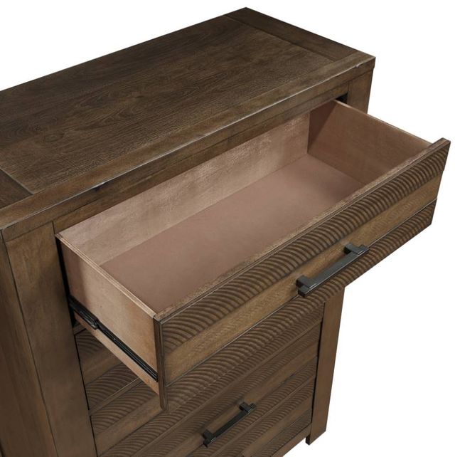 Mazin Furniture Conway Antique Brown Chest-3