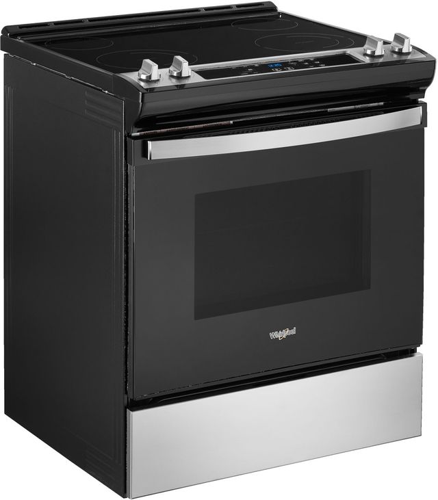Whirlpool® 30" Stainless Steel Slide In Electric Range-1
