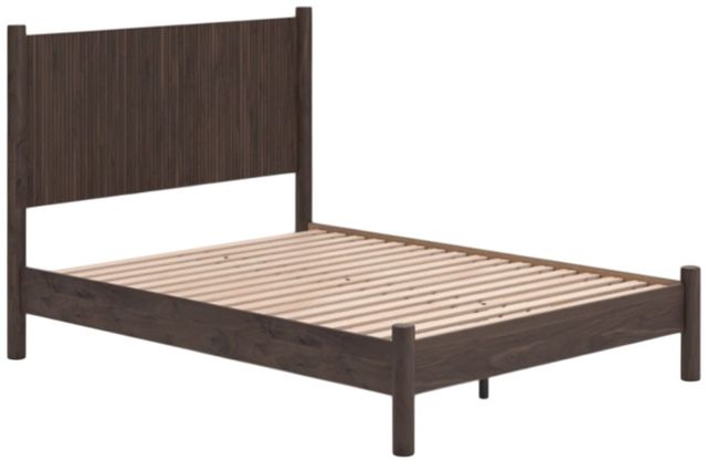 Signature Design by Ashley® Pamytta Brown Queen Panel Platform Bed-1