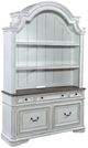 Liberty Furniture Magnolia Manor Antique White/Weathered Bark Optional Credenza and Hutch-0