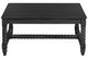 Crestview Collection Meridian Painted Black Cocktail Table-2