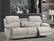 New Classic® Home Furnishings Camden Brown Power Reclining Sofa with Power Headrest and Footrest-1