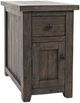Jofran Inc. Madison County Barnwood Chairside Table-0