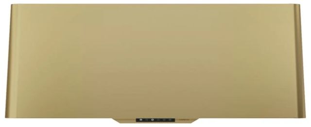 Zephyr Designer Collection Mesa 36" Satin Gold Wall Mounted Range Hood-0
