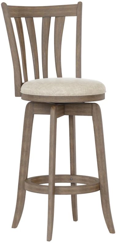 HH2 Home Hartville Beige/Brown/Gray Bar Height Stool-0
