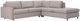 EQ3 Customizable Reva 3-Piece Right-Arm Facing Sofa Sectional and Backless Chaise with Narrow Arm-3