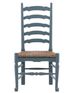 Furniture Classics Bradley Blue/Brown Ladderback Side Chair-1