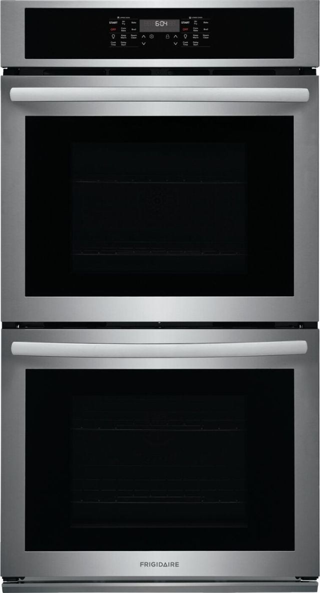 Frigidaire® 27” Stainless Steel Electric Double Wall Oven with Air Fry-0