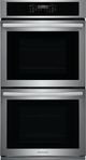 Frigidaire® 27” Stainless Steel Electric Double Wall Oven with Air Fry-0