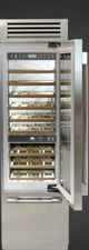 Fulgor Milano Sofia 24" Stainless Steel Built-In Wine Cooler-1