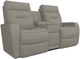 La-Z-Boy® Baron Flint Power Wall Reclining Loveseat with Console, Headrest and Lumbar-0