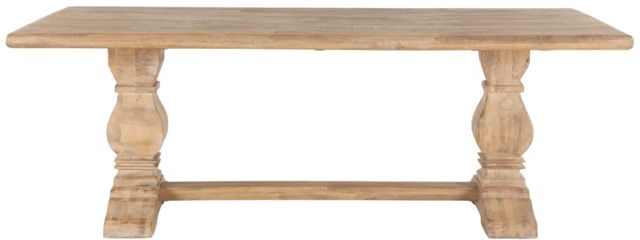 Home Trends & Design San Rafael Antique Oak Dining Table-1
