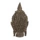 A & B Home Nickel 7" Buddha Head Sculpture-3