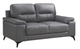 Mazin Furniture Mischa Dark Gray Loveseat-1