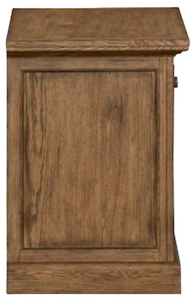 Bassett® Furniture Surry Truffle Oak Bedside Table-2