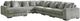 Signature Design by Ashley® Lindyn 6-Piece Fog Left-Arm Facing Sectional and Chaise-0