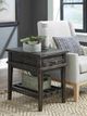 aspenhome® Reeds Farm Weathered Black Chairside Table-3