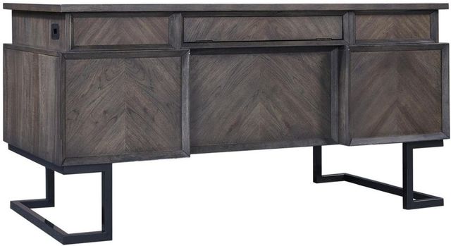 aspenhome® Harper Point Fossil 66" Executive Desk-3