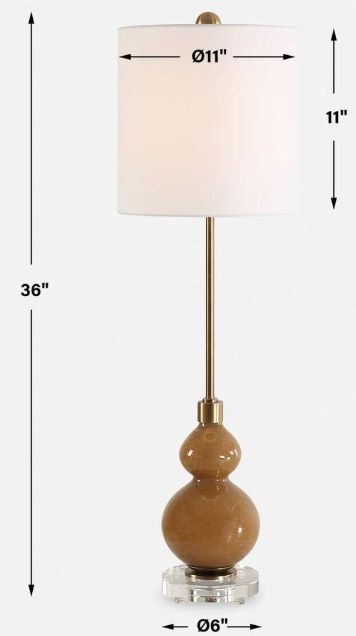 Uttermost® Sienna Caramel Buffet Lamp-2