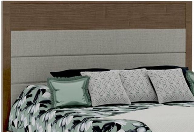 Country View Woodworking Urban Expressions King Horizontal Panel Upholstered Bed-1