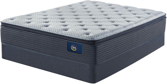 Serta® Periwinkle Label Innerspring Plush Pillow Top Queen Mattress-2