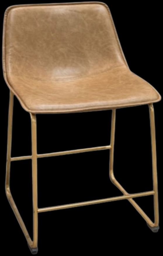 Signature Design by Ashley® Ciabori Gold/Toast Upholstered Bar Stool-0