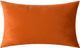 Livia Velvet Orange Decorative Pillow-0