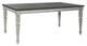 Liberty Furniture Cottage Lane Antique White Rectangular Dining Table with Weathered Gray Top-0