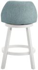 Armen Living Erika Light Blue/White Counter Stool-5