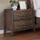 Furniture of America® Tawana Warm Gray Nightstand-1