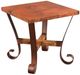 Horizon Home® Barcelona Copper Square End Table-0