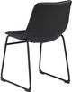 Chaise d'appoint Centiar en tissu noir Signature Design by Ashley®-1