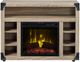 Dimplex® Chelsea Distressed Oak TV Stand with 18" Electric Fireplace-0